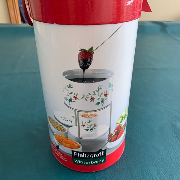 Pflatzgraff Winterberry NEW dessert fondue set - Picture 1 of 4